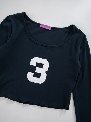 Luce Number Crop Top