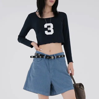 Luce Number Crop Top