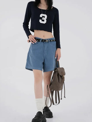 Luce Number Crop Top