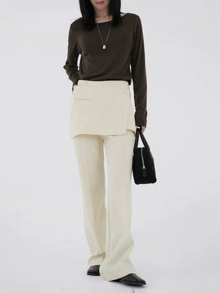 Rosavin Bootcut Long Slacks