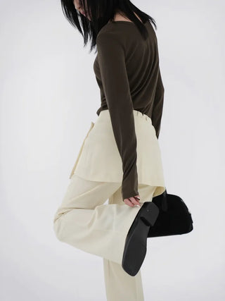 Rosavin Bootcut Long Slacks