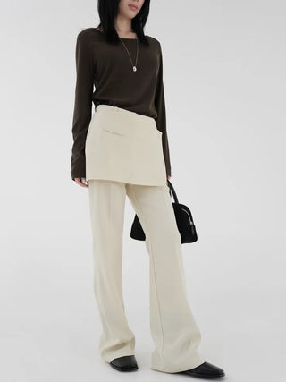Rosavin Bootcut Long Slacks