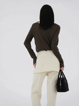 Rosavin Bootcut Long Slacks