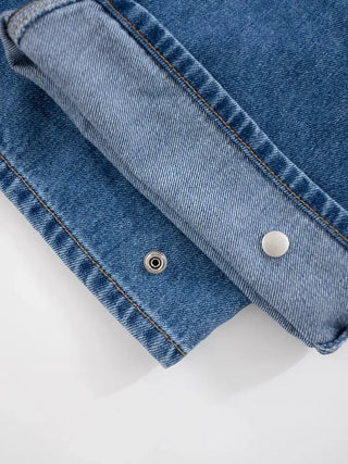 Deve Two-way Button Denim Pants