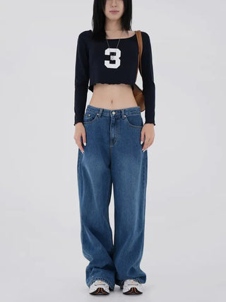 Deve Two-way Button Denim Pants