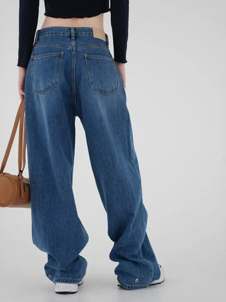 Deve Two-way Button Denim Pants