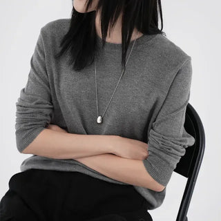 Shira Mild Relaxed Fit Round Neck Knit