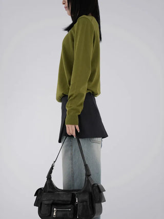 Shira Mild Relaxed Fit Round Neck Knit