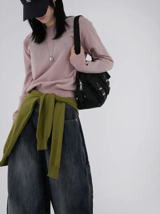 Shira Mild Relaxed Fit Round Neck Knit