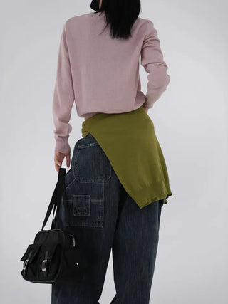 Shira Mild Relaxed Fit Round Neck Knit