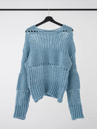 Demo boatneck bulky knit
