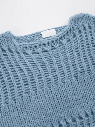 Demo boatneck bulky knit