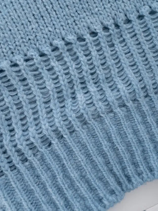 Demo boatneck bulky knit