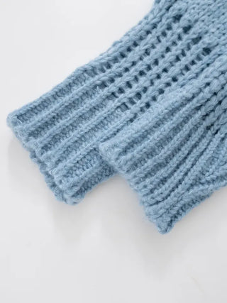 Demo boatneck bulky knit