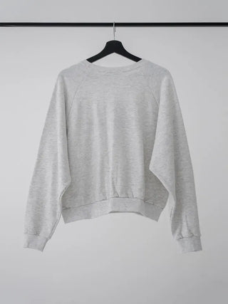 Belly Lettering Raglan Sweatshirt