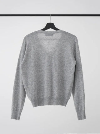 Emerine V-neck Simple Cardigan