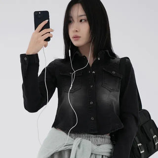 Ophelie Slim Denim Jacket
