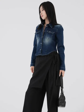 Ophelie Slim Denim Jacket