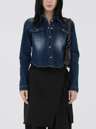Ophelie Slim Denim Jacket