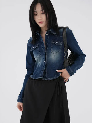 Ophelie Slim Denim Jacket