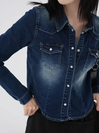 Ophelie Slim Denim Jacket