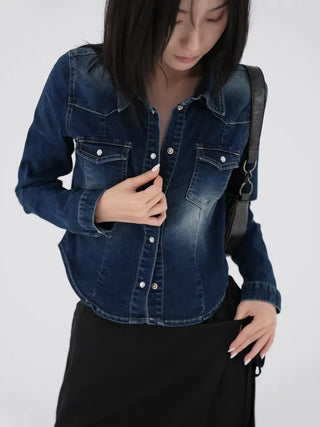 Ophelie Slim Denim Jacket