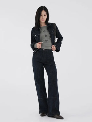 Sharon Slit Ribbed T-shirt
