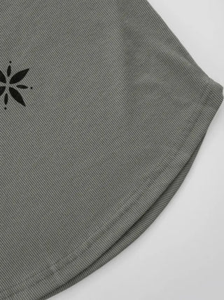 Sharon Slit Ribbed T-shirt
