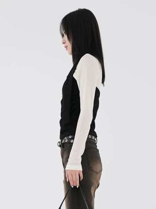 Dumi Shirred Scarf Top
