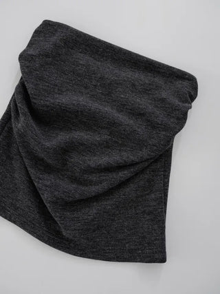 Dumi Shirred Scarf Top