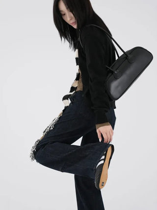 Mion Stitch Denim Pants