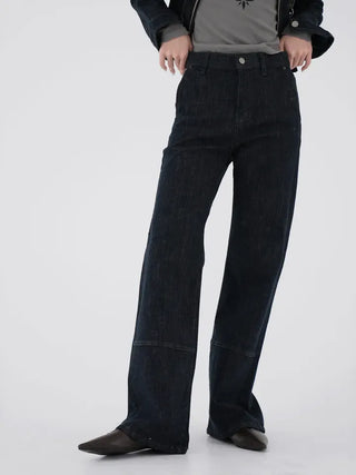 Mion Stitch Denim Pants