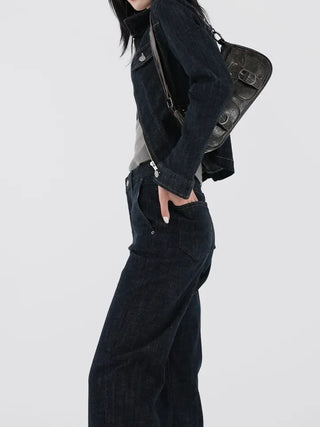 Mion Stitch Denim Pants