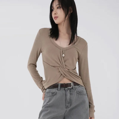 Kabel Twist Long Sleeve T-shirt