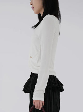 Kabel Twist Long Sleeve T-shirt