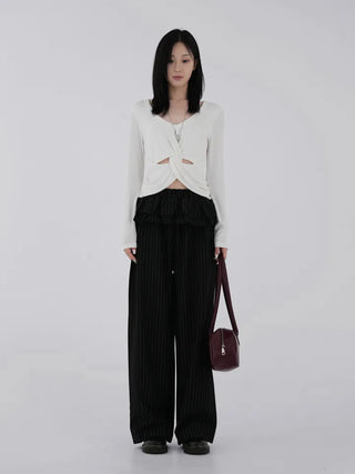 Kabel Twist Long Sleeve T-shirt