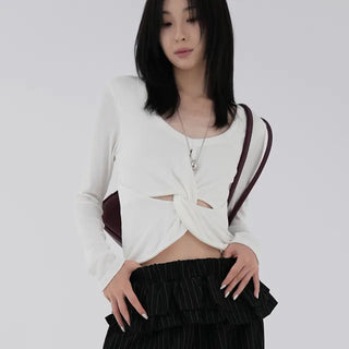Kabel Twist Long Sleeve T-shirt