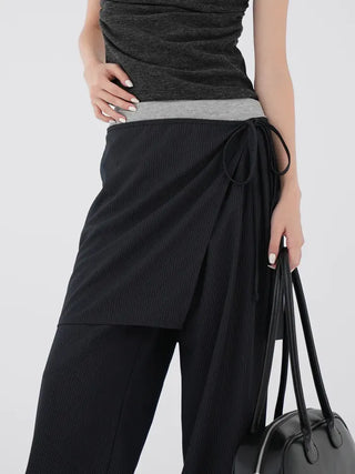 Miu Demure Wrap Slacks