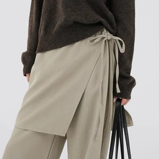 Miu Demure Wrap Slacks