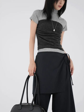 Miu Demure Wrap Slacks