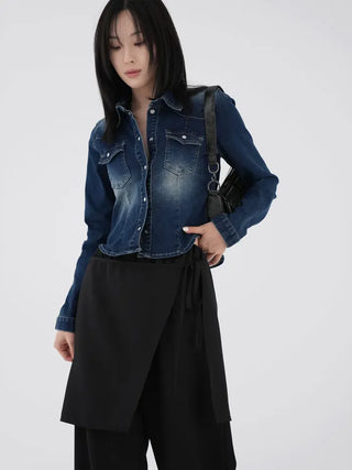 Miu Demure Wrap Slacks