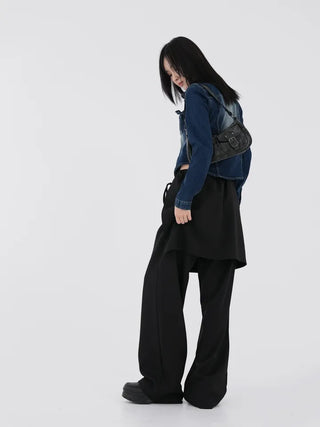Miu Demure Wrap Slacks