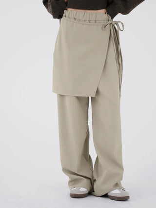 Miu Demure Wrap Slacks