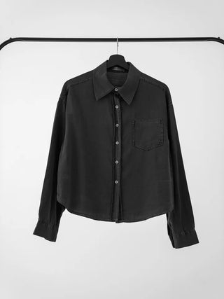 Naru Demure semi-cropped shirt