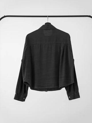 Naru Demure semi-cropped shirt