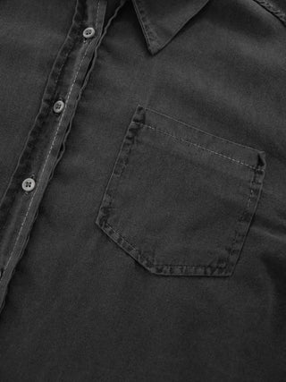 Naru Demure semi-cropped shirt