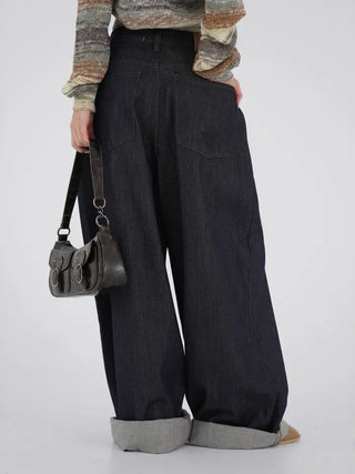 Anhi Non-Fade Button Jeans