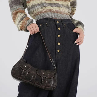 Anhi Non-Fade Button Jeans