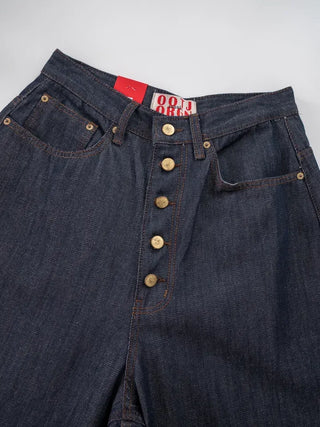 Anhi Non-Fade Button Jeans