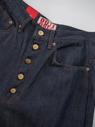 Anhi Non-Fade Button Jeans